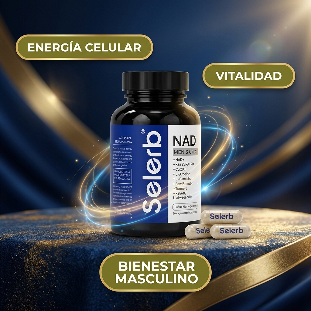 NAD+ Selerb Booster – Energía Y Vitalidad Masculina