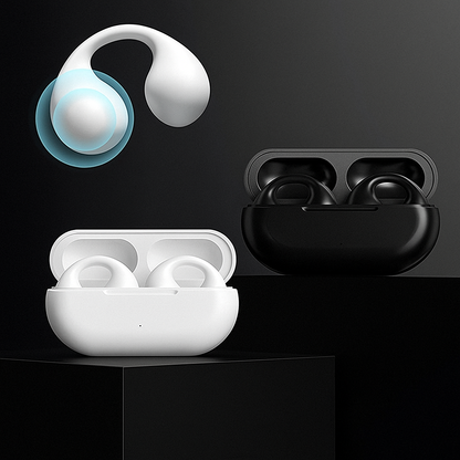 Audífonos de Conducción Ósea + Funda Cargadora