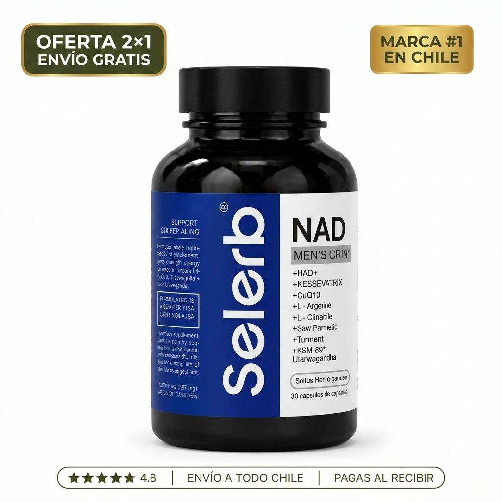 NAD+ Selerb Booster – Energía Y Vitalidad Masculina